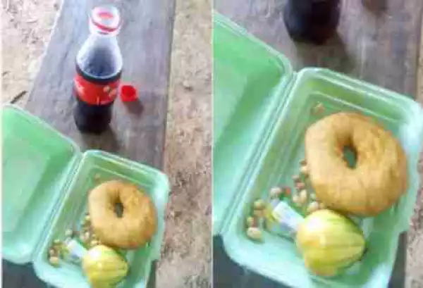 Checkout What Was Served at A Wedding (See Photo)